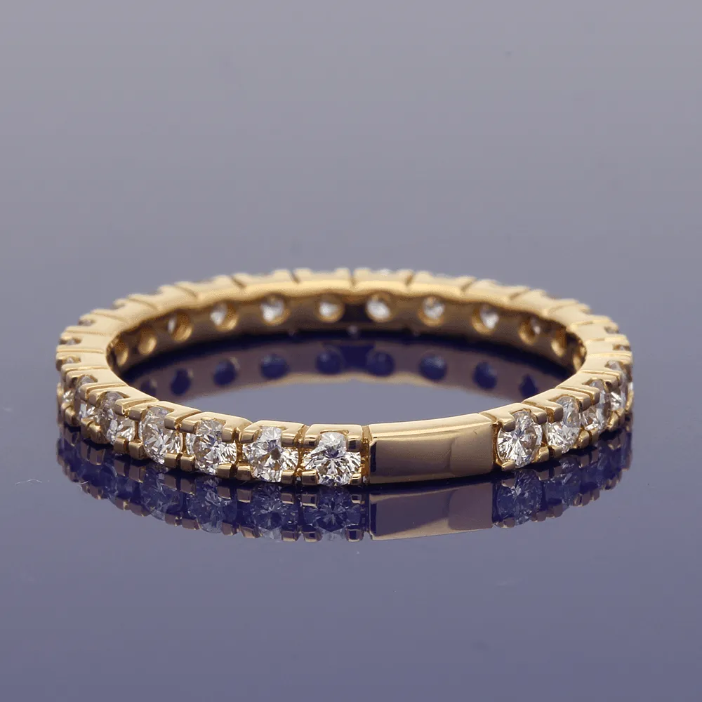 18ct Rose Gold Diamond Eternity Ring