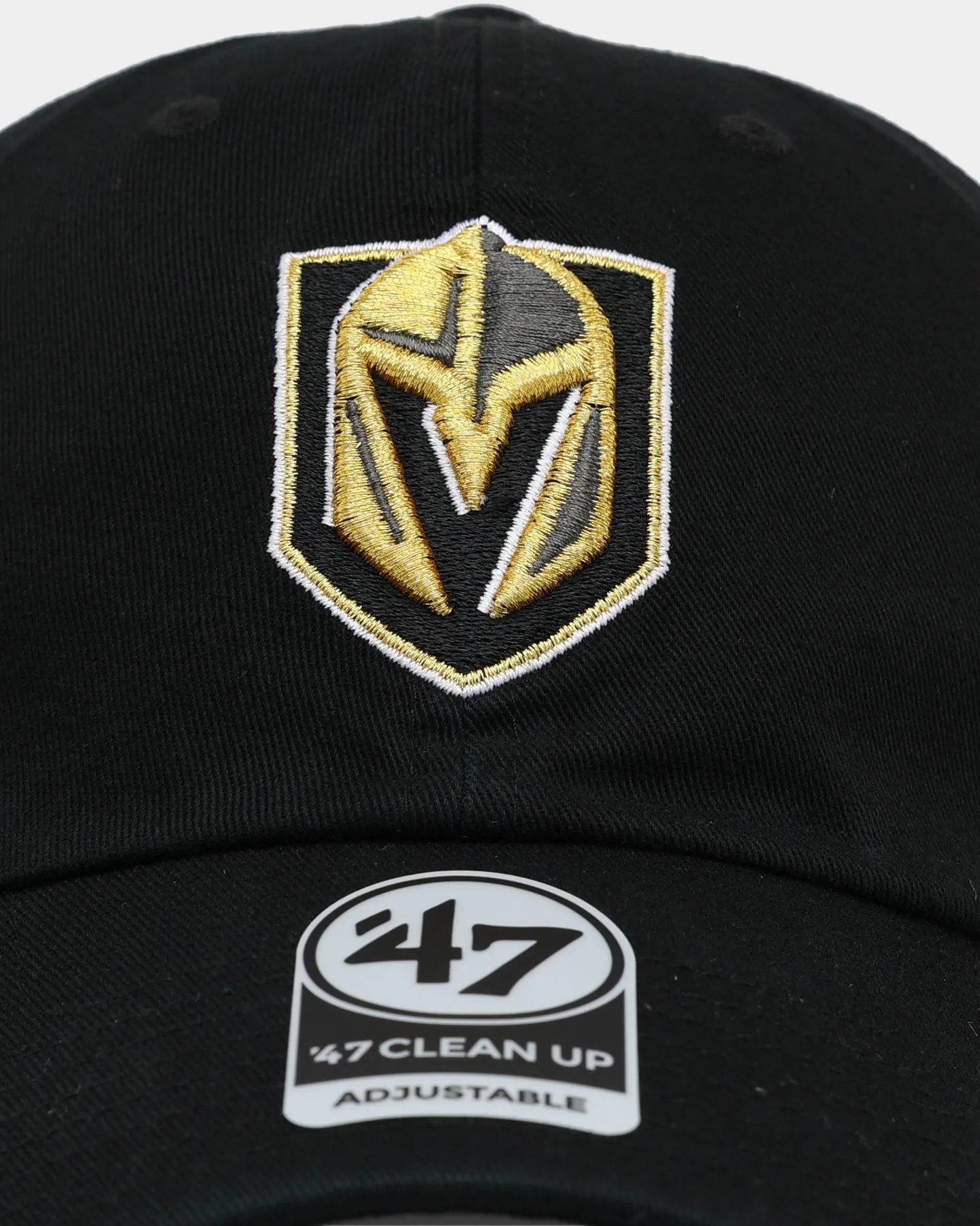 47 Brand Kids' Las Vegas Golden Knights 47 Clean Up Strapback Black