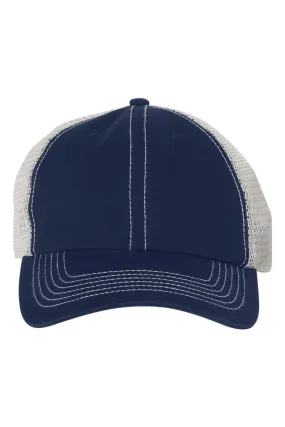 47 Brand Mens Trawler Snapback Hat - Navy Blue/Stone - NEW