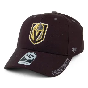 47 Brand Vegas Golden Knights NHL Baseball Cap - Defrost - Black