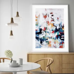 Abstract 193 Framed Art