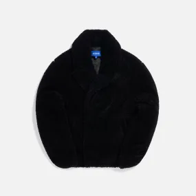 Ader Error Basic Design Pea Coat - Black