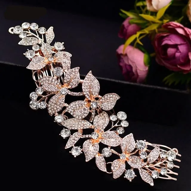 Alloy Rhinestone Headband