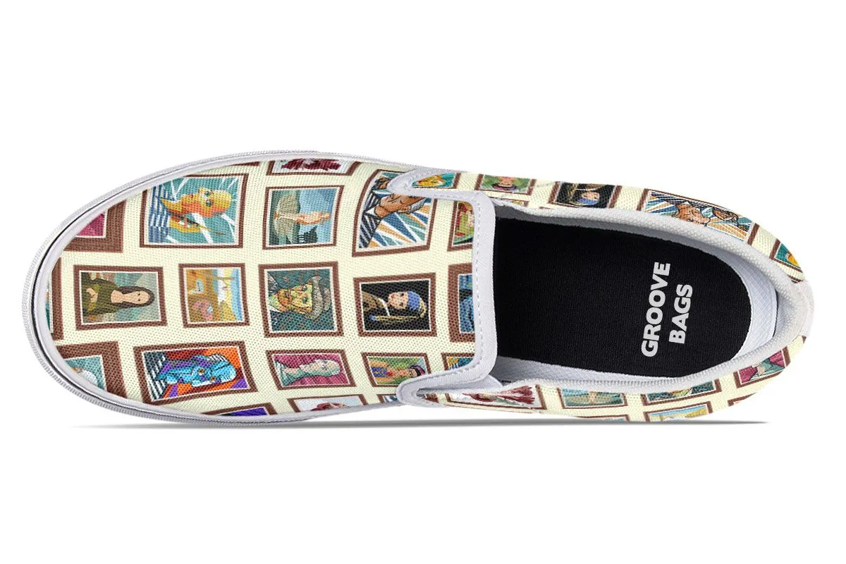 Art Gallery Slip-On Shoes