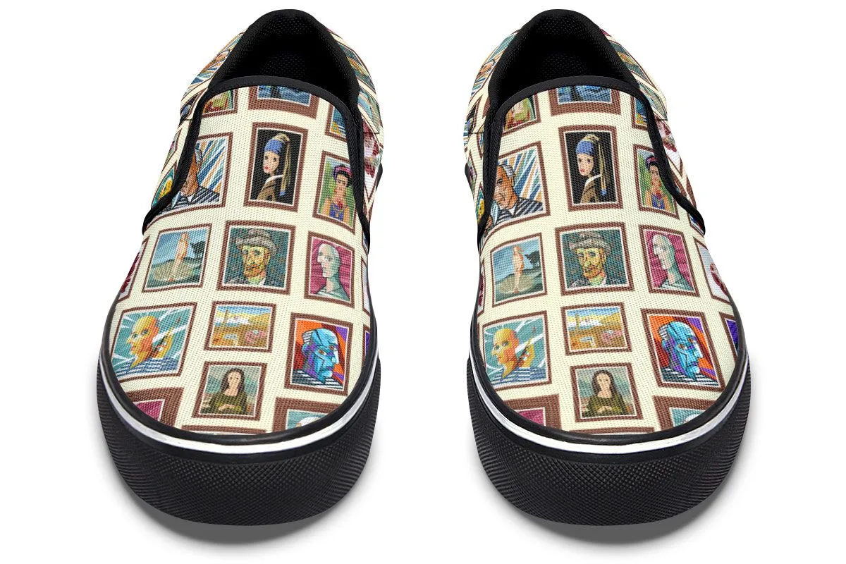 Art Gallery Slip-On Shoes