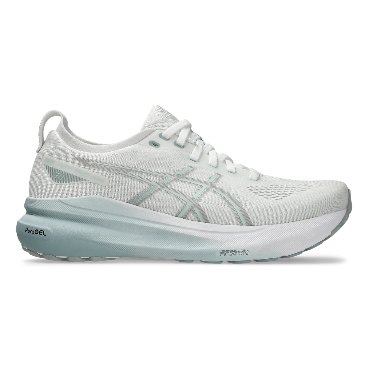 Asics Gel Kayano 31 - White - Dolphin Grey