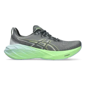 Asics Novablast 4 - Steel Grey - Electric Lime