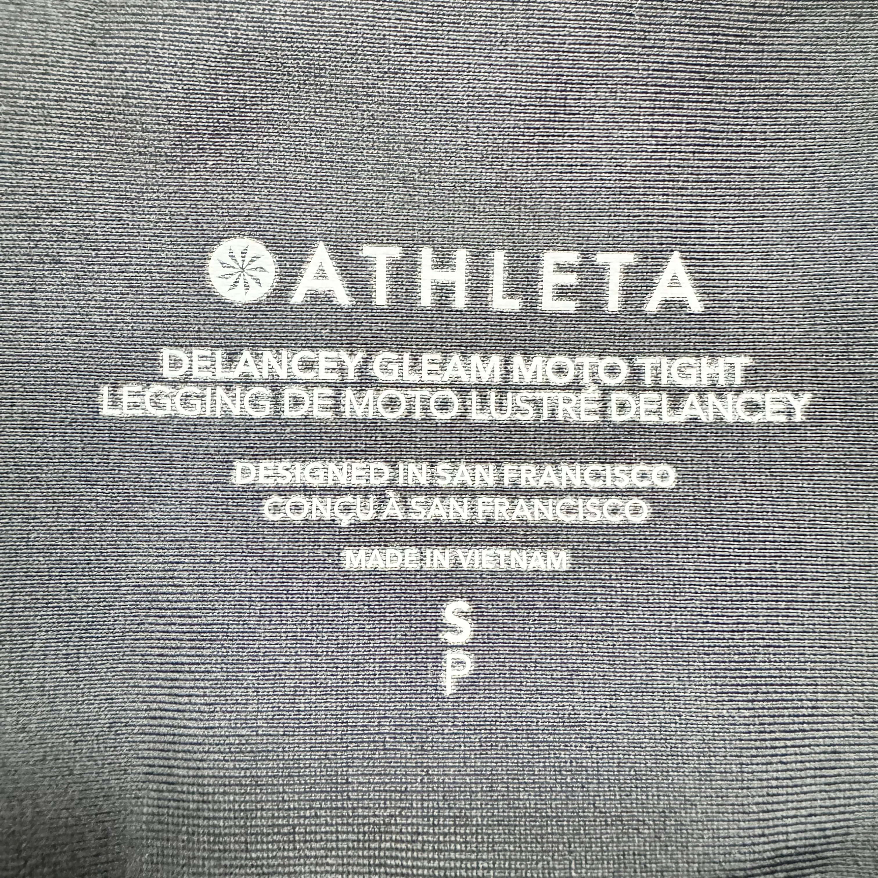 Athletic Leggings By Athleta In Black, Size: S