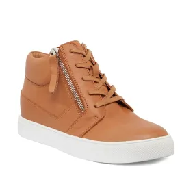 Bingo Sneaker in Tan Leather