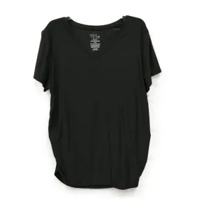 Black Top Short Sleeve By Old Navy, Size: 1x