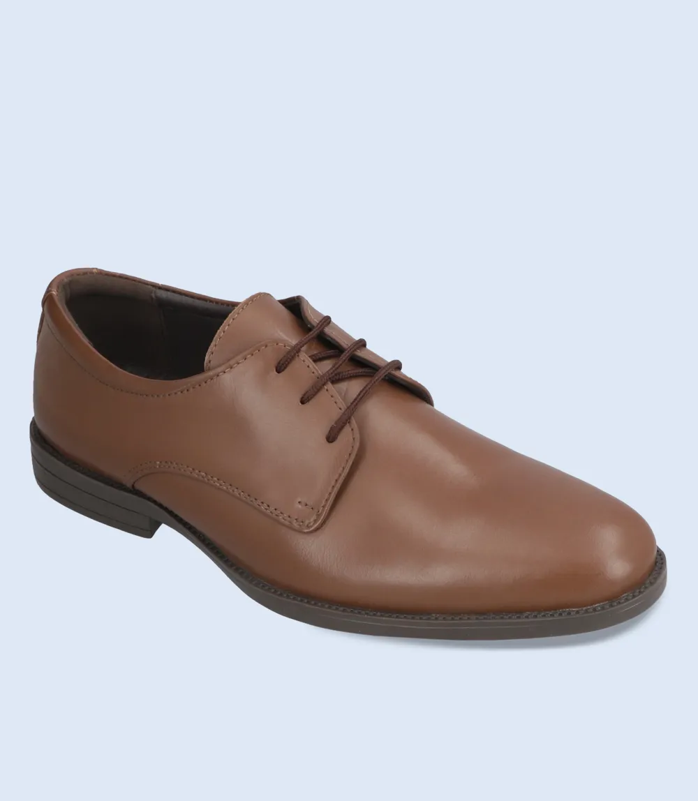 BM6697-BROWN-Men Lace Up