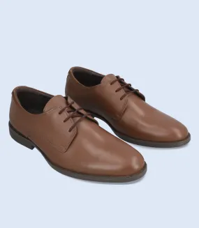 BM6697-BROWN-Men Lace Up