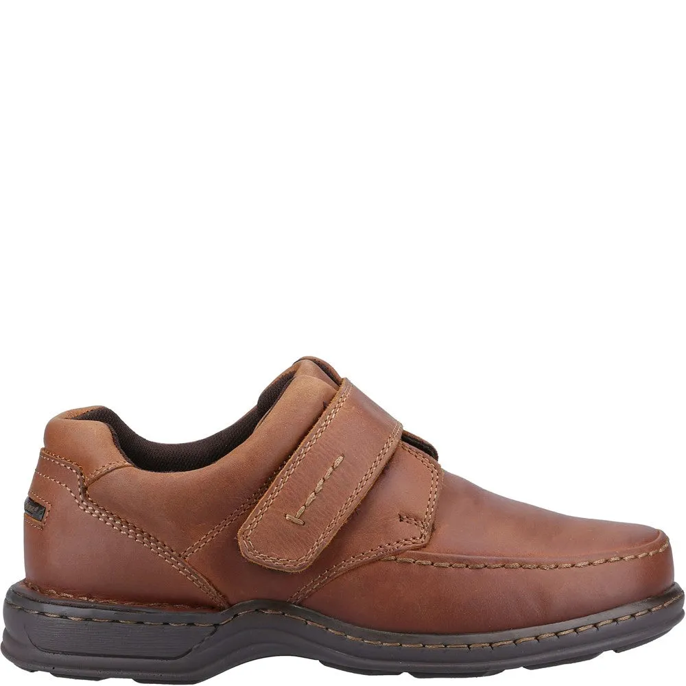 Brown Roman Touch Fastening Shoes