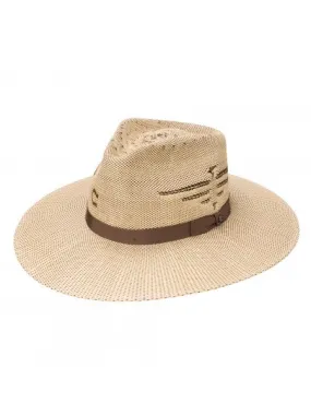 Charlie 1 Horse Unisex Mexico Shore Straw Hat with Thunderbird