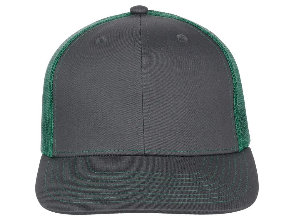 Crowns By Lids Slam Dunk Trucker Cap - Charcoal/Green