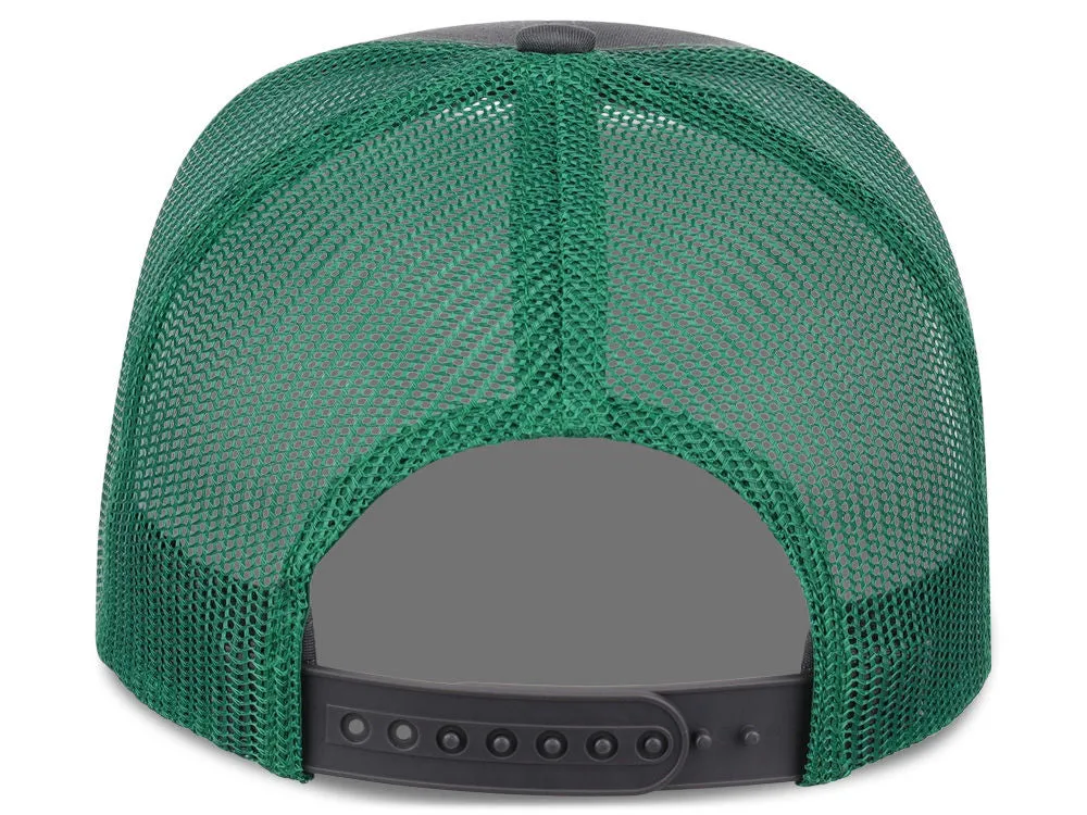 Crowns By Lids Slam Dunk Trucker Cap - Charcoal/Green