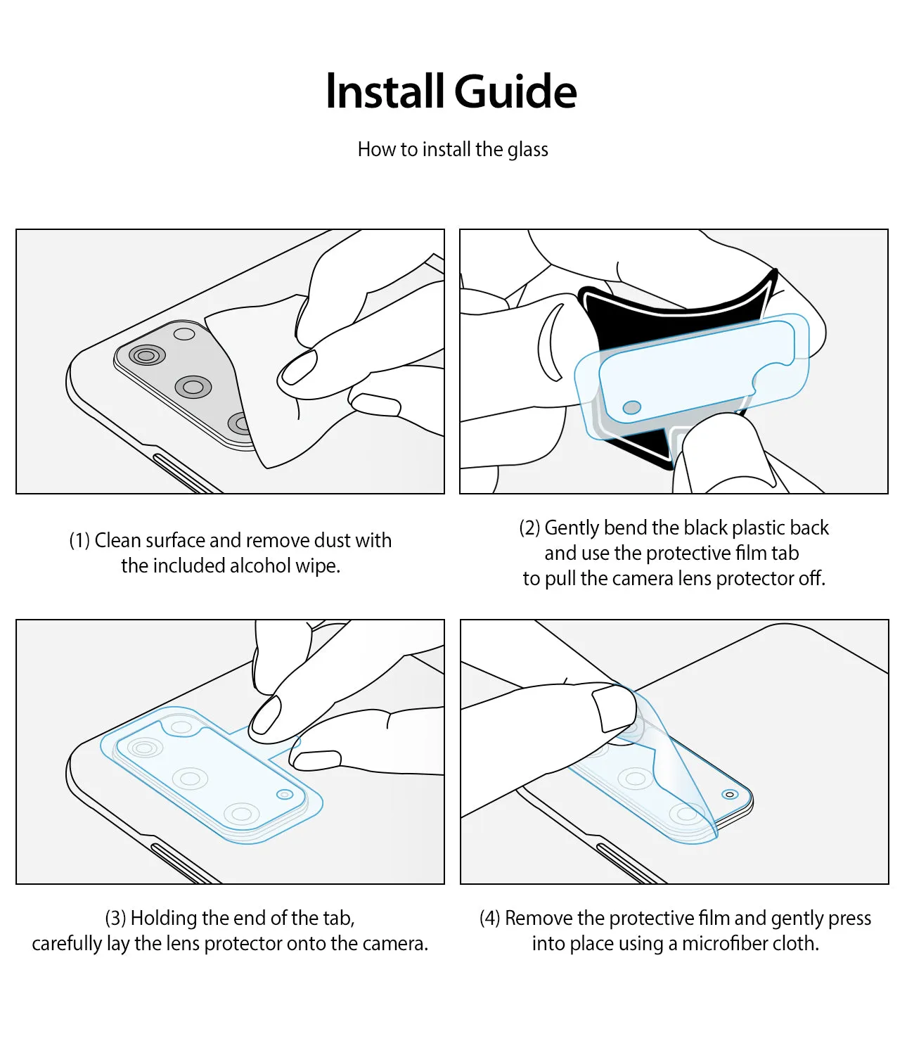 Galaxy S20 Plus Camera Protector | Invisible Defender Glass