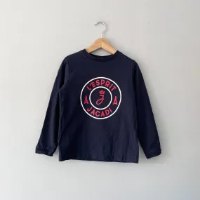 Jacadi / Navy long sleeve t-shirt / 6Y