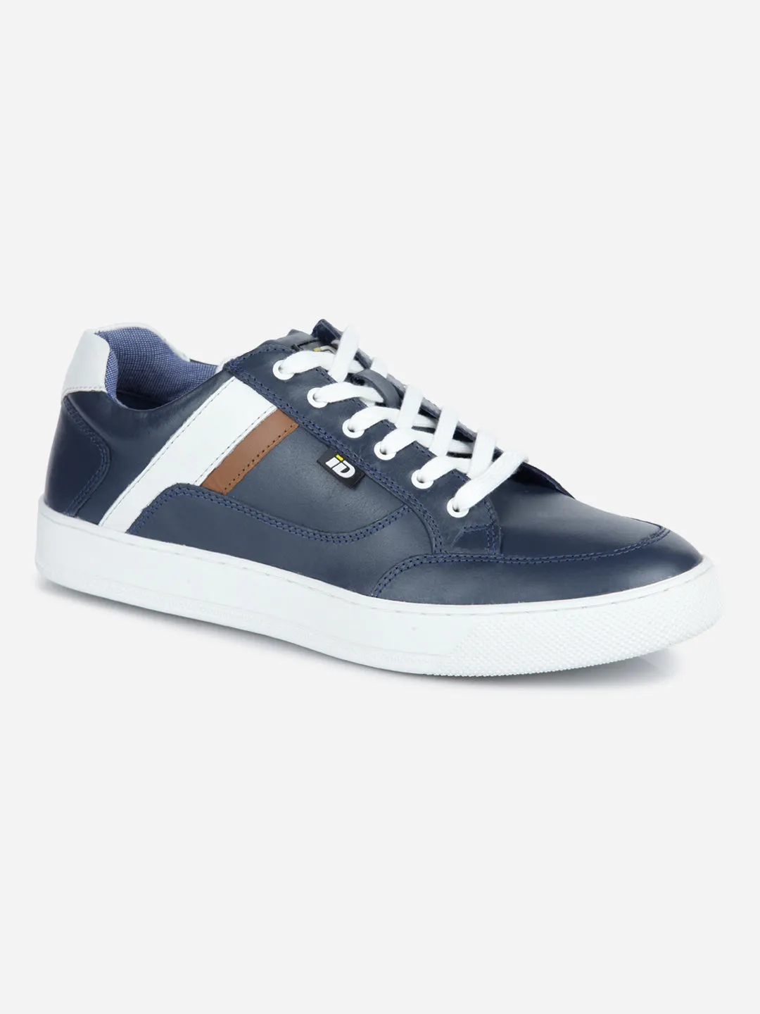 Men's Navy Lace Up Sneaker (ID3052)