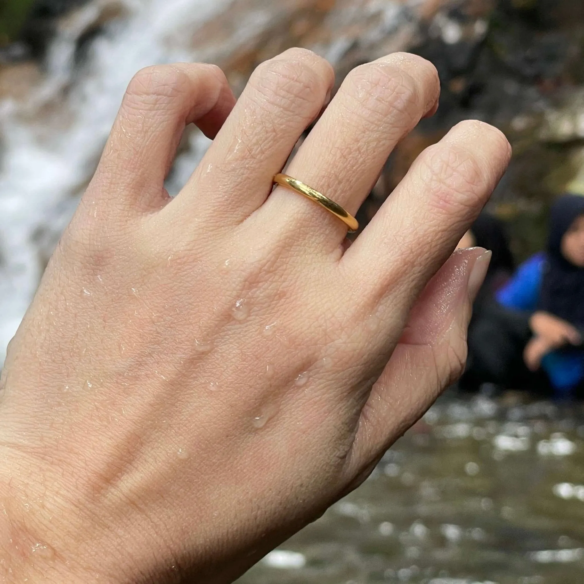 Minimal Band Ring Rose Gold