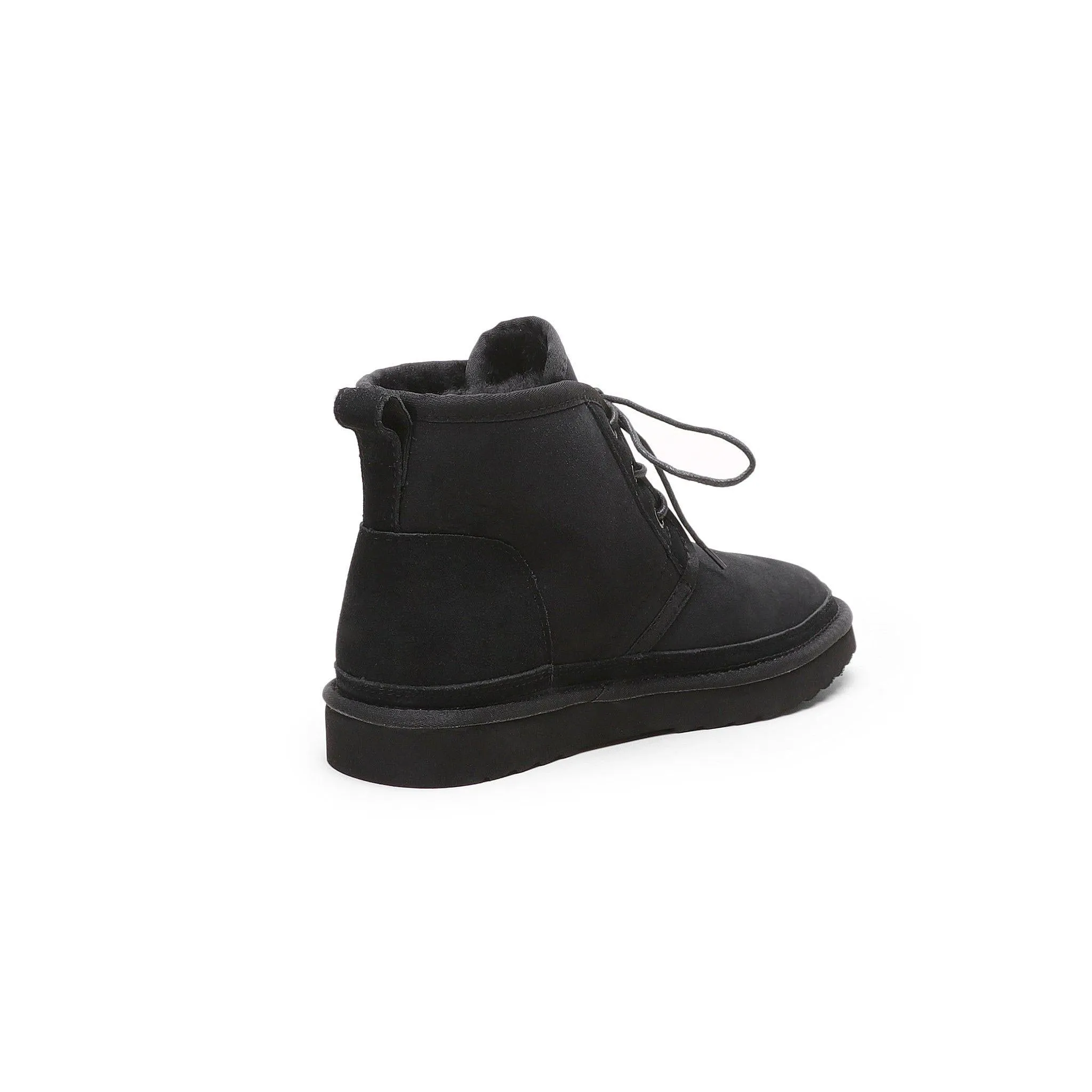 Oliver - Lace-up Casual Sheepskin Boot