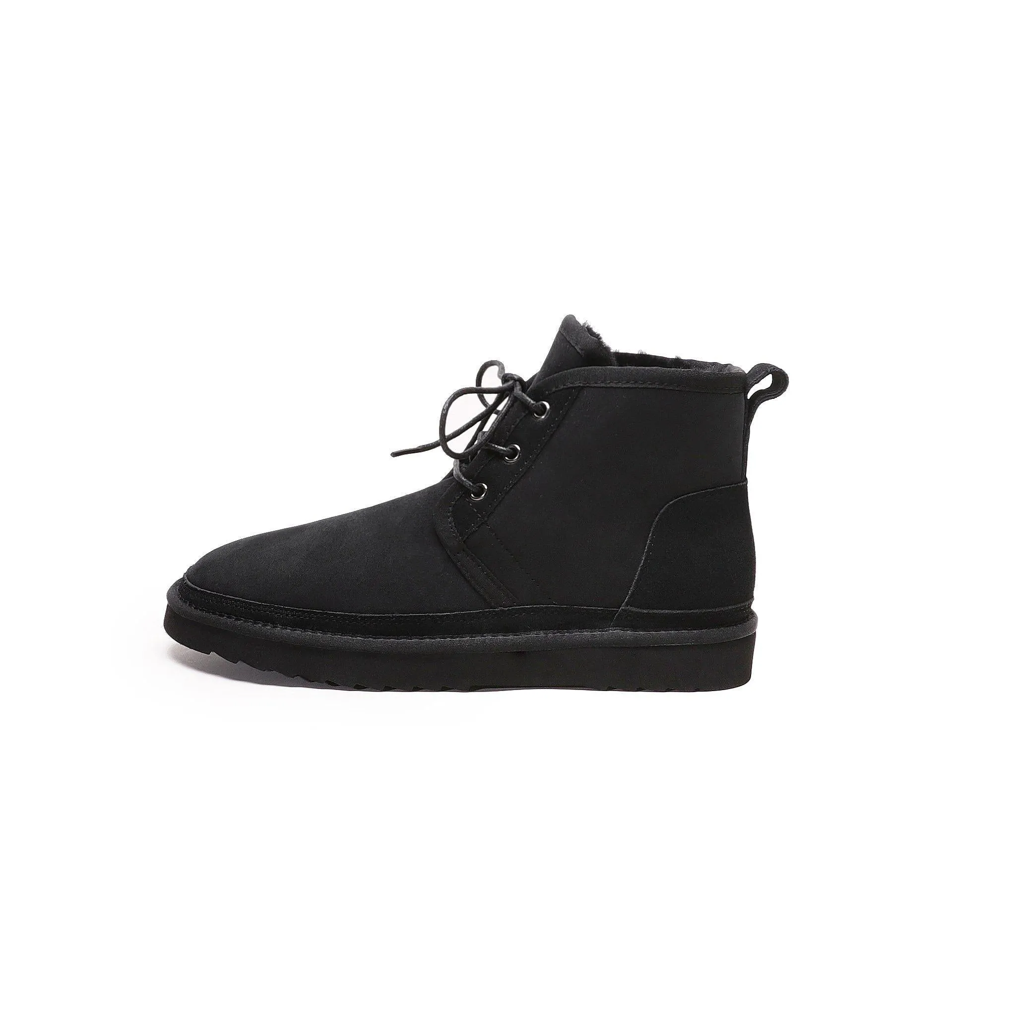 Oliver - Lace-up Casual Sheepskin Boot