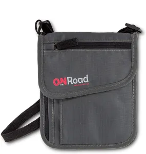 On the Road Neck Wallet Passport Holder with Safety RFID Blocking Travel Pouch