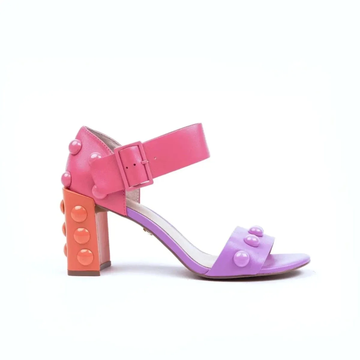 Pink Multi Gail Heels