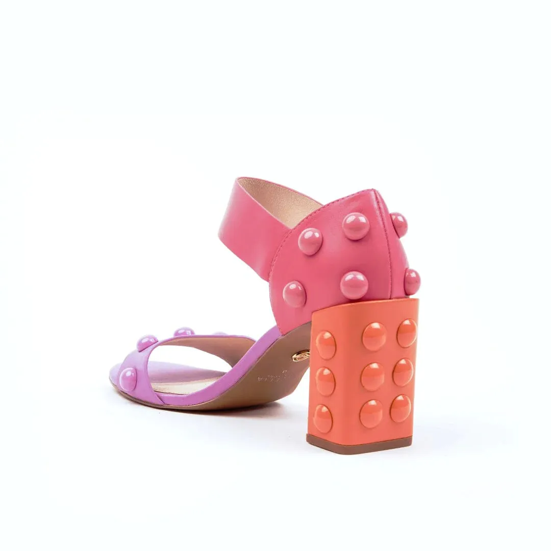 Pink Multi Gail Heels