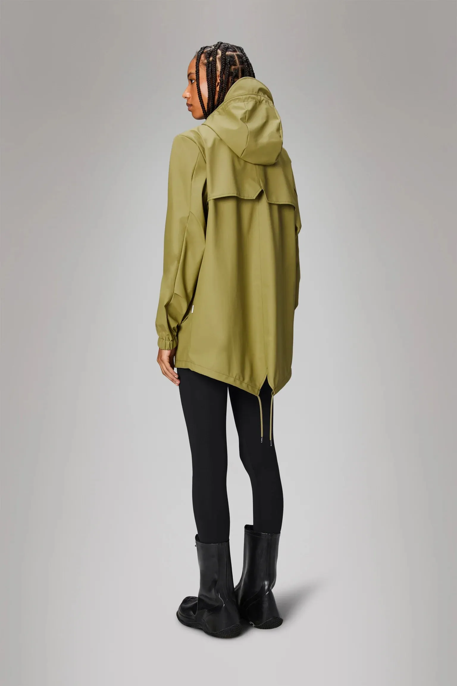 Rains Fishtail Jacket W3 Khaki