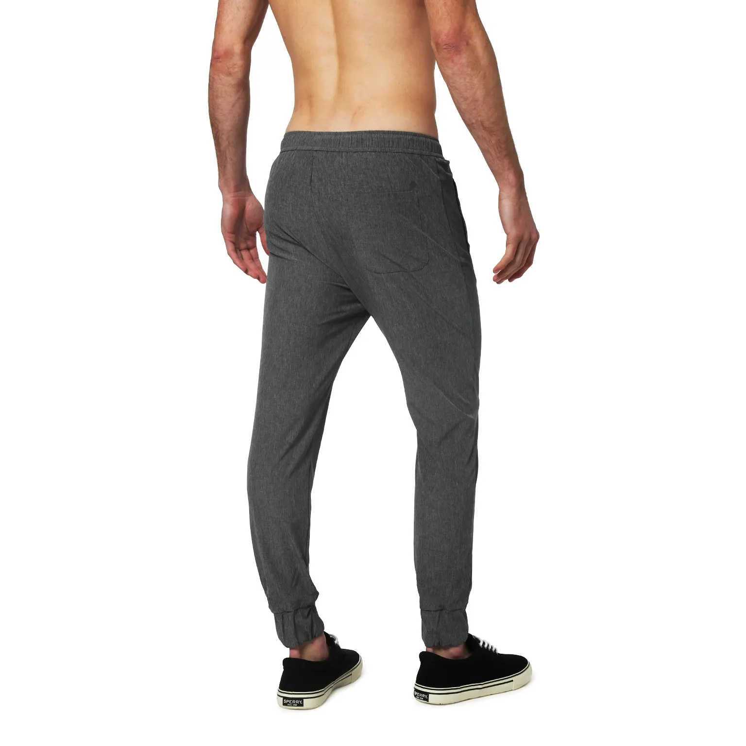 SAVE 70%- ACTIONWEAR- Graphite Solid Stretch Knockout Jogger Pants