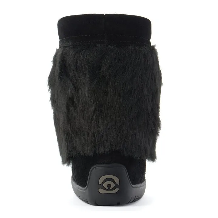 Waterproof Faux Fur Half Mukluk